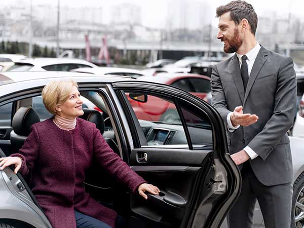 Limousines or bus transportation Limousines or bus transportation